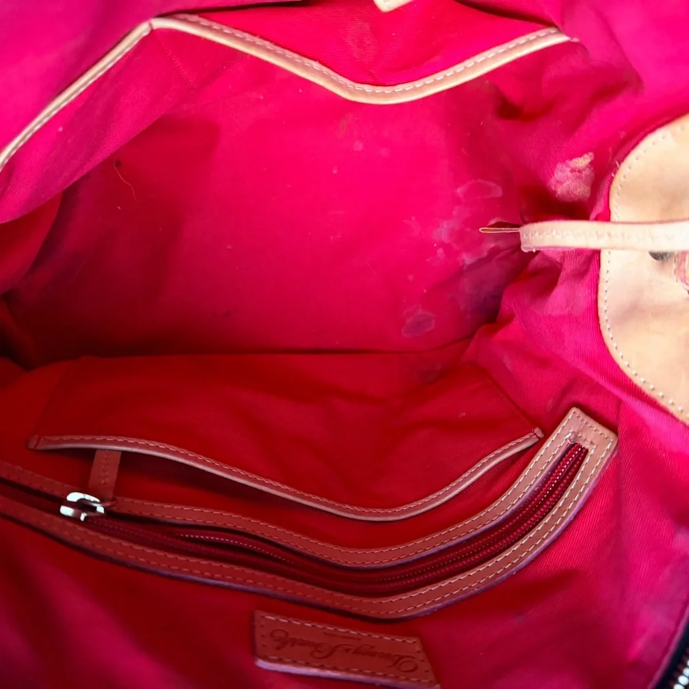 Dooney & Bourke Black Quilted Leather Handbag - Picture 5 of 5